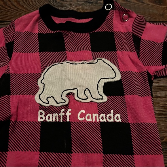 NWT Lazy One Banff Canada Bear Onsie - 6 months - Picture 3 of 4